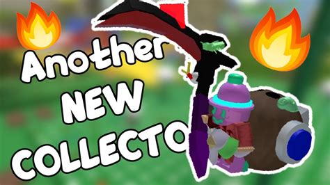 New Dark Scythe Collector | Roblox Bee Swarm Simulator Test Realm - YouTube