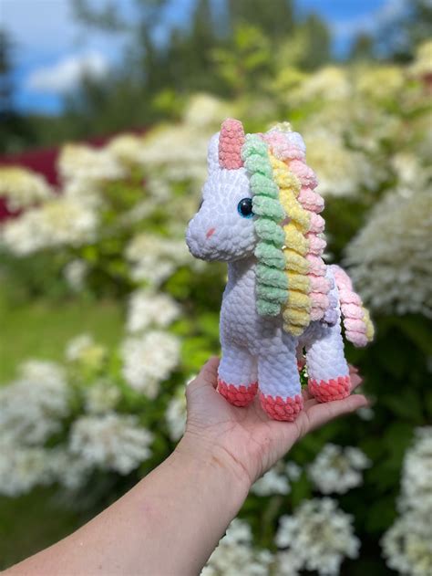 Crochet Pattern Unicorn Amigurumi. Crochet Patterns Toy - Etsy