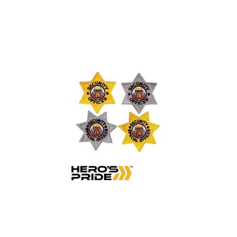 Hero's Pride Security Patches Badge Type