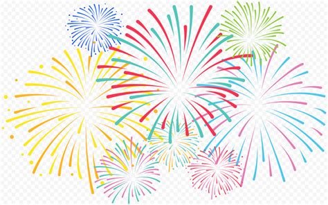 Download Holiday New Year Vector Fireworks PNG | Citypng