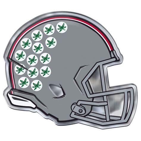 Ohio State Embossed Helmet Emblem | Fanmats - Sports Licensing Solutions, LLC
