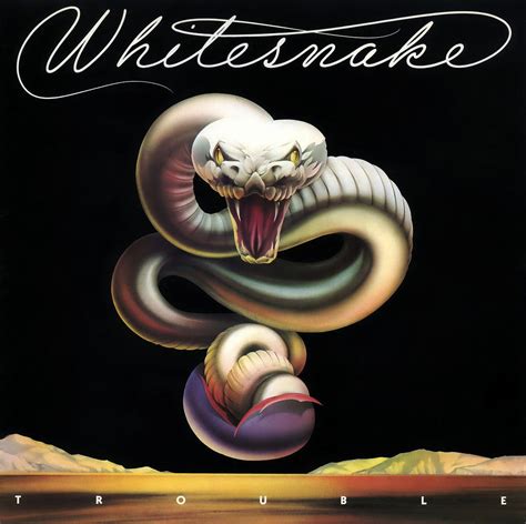 Whitesnake "Trouble" (1978) | Album cover art, Album art, Rock album covers