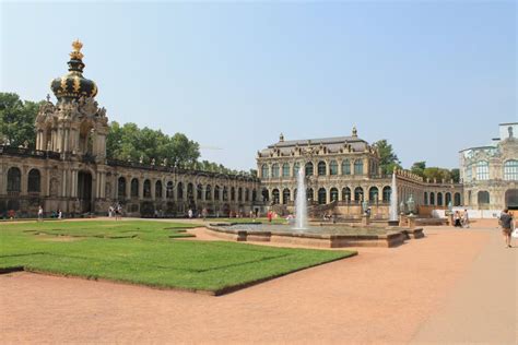 Art Gallery in Dresden Germany Stock Photo - Image of bright ...