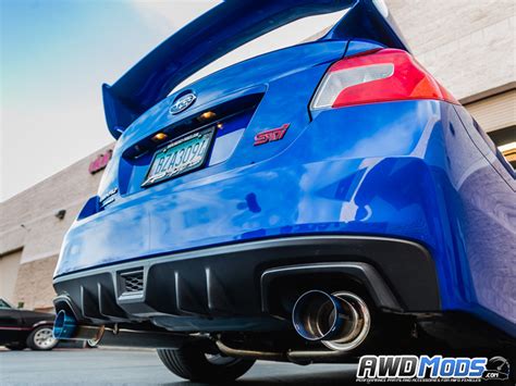 Subaru WRX / STI Cat-Back Titanium Tip Exhaust System from Agency Power