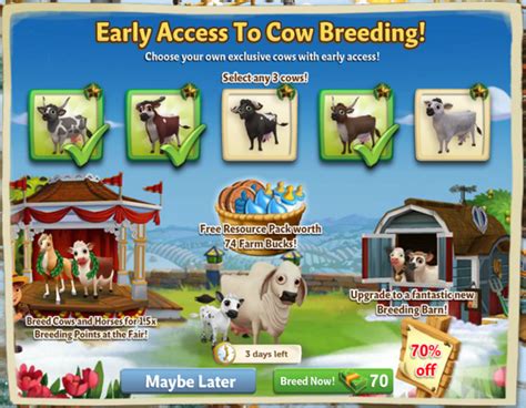 Cow Breeding! - FarmVille 2