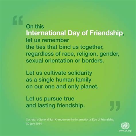 International Day of Friendship – GlobalMarketplace.org