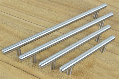 Furniture Hardware Stainless Steel Kitchen Cabinet Handles Bar T Handle(C.C.:385mm L:600mm)-in ...