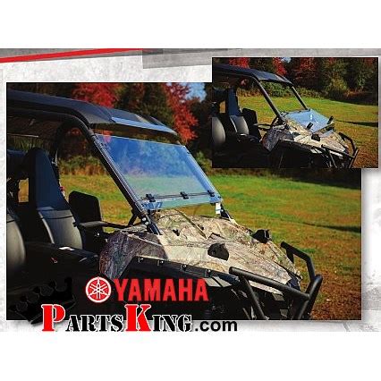 Wolverine Folding Windshield : Yamaha Parts King