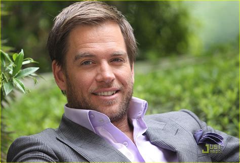 Michael Weatherly attends a press conference for his hit CBS drama ...