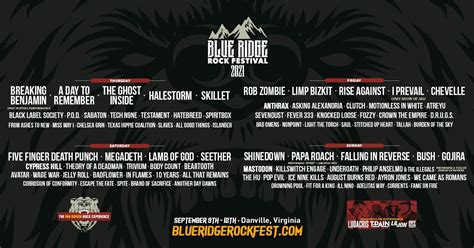 Blue Ridge Rock Festival 2024 Cancelled - Dedra Evaleen