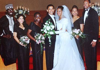 Michelle Obama And Barack Obama Wedding Pictures