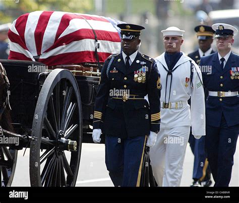 060904...Washington DC...Ronald Reagan State Funeral Procession...Photo by Damon Higgins...The ...