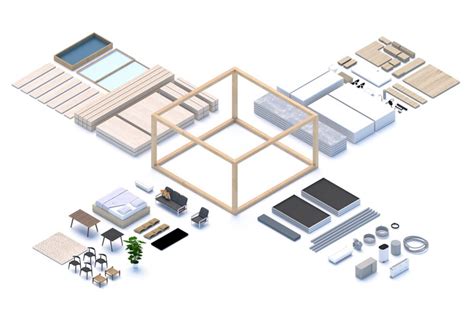 Designed for disassembly with modular construction