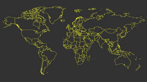 3D and 2D World Map - Blender Market