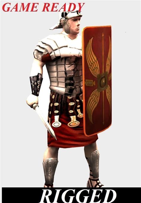 Roman Soldier 3d Model Download