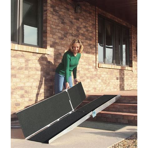 PVI Aluminum Multi-Fold Wheelchair Ramp - 800 lbs. Capacity | Discount Ramps