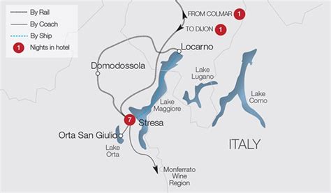 Stresa and Lake Maggiore Tour Details | Blue Water Touring