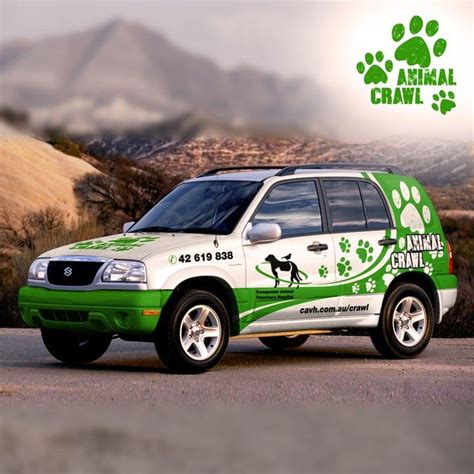 Create a standout, fun vehicle wrap for Companion Animal Vets by adelea in 2020 | Pet vet ...