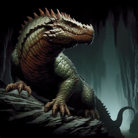 GREATER BASILISK - 5e stats - ANGRY GOLEM GAMES