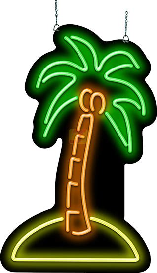 Palm Tree Neon Sign | HS-40-08 | Jantec Neon