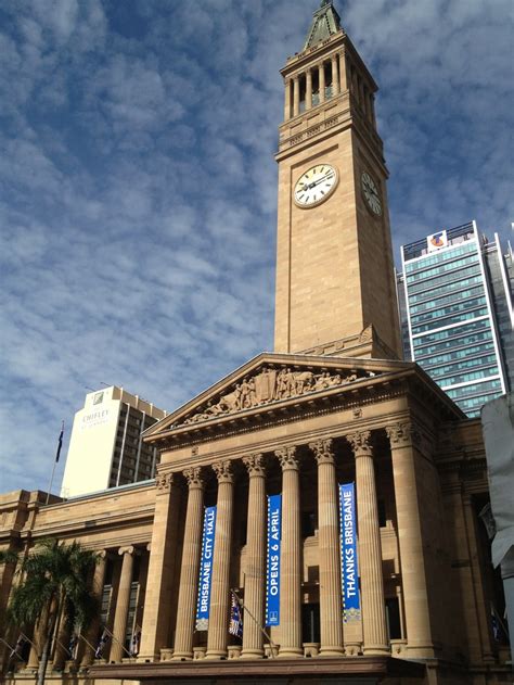 Brisbane City Hall. | Brisbane australia, Brisbane queensland, Brisbane