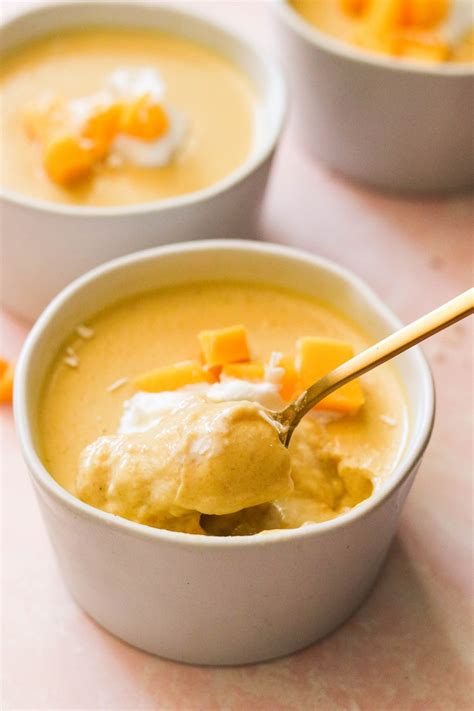 Easy Coconut Mango Pudding Recipe | What Great Grandma Ate