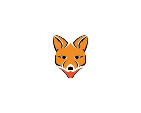 Fox logo vector template illustrator 626318 Vector Art at Vecteezy