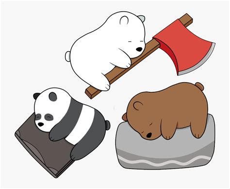 We Bare Bears Baby Bears Clipart , Png Download, Transparent Png - kindpng