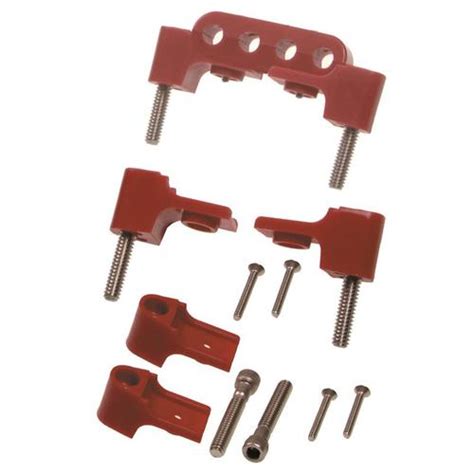 Taylor Spark Plug Wire Holder 42721; Red Nylon for Chevy 262-400 SBC | Star / PerformanceParts.com