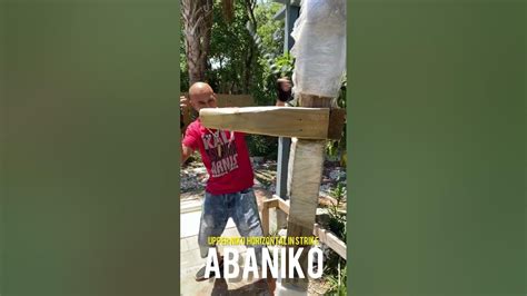 How to Martial Arts Weapons pt1 (Abaniko) technique - Horizontal overhead strike #arnis - YouTube