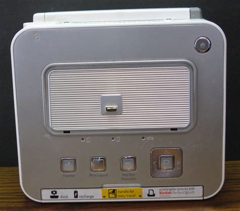 Kodak EasyShare Camera Printer Dock G600 - White - UNTESTED - NO INK or ...