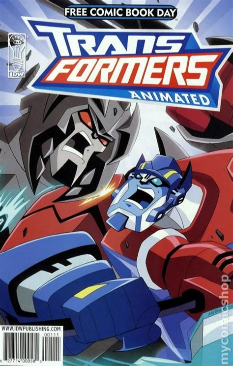 Transformers Animated GI Joe (2009 FCBD) comic books