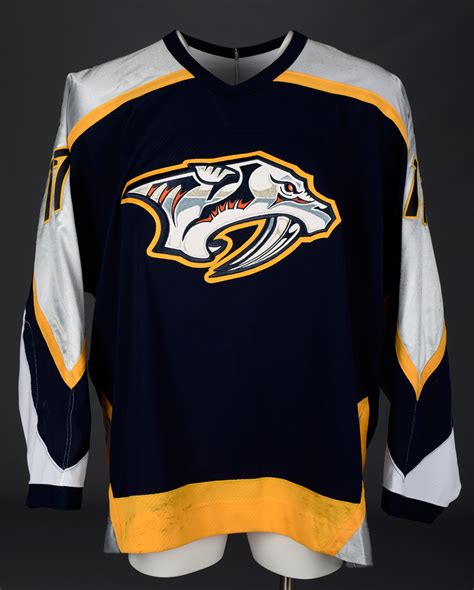 Lot Detail - Scott Hartnell's 2002-03 Nashville Predators Game-Worn ...