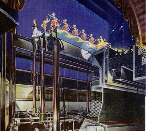 Radio City Music Hall Stage Cutaway, 1950 – Invisible Themepark