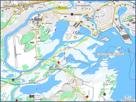 Karlstad Sweden Map - ToursMaps.com