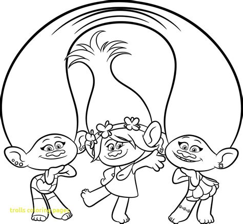 Trollz Coloring Pages at GetDrawings | Free download