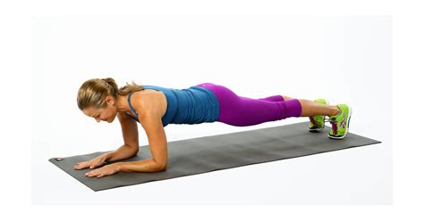 Elbow Plank | Tone Your Abs Without Crunches | POPSUGAR Fitness Photo 7