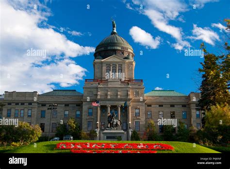 Montana State Capitol, Helena, Montana Stock Photo - Alamy