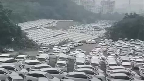 See China’s Abandoned EV Graveyard: Thousands Of Cars Rot In Huge Fields