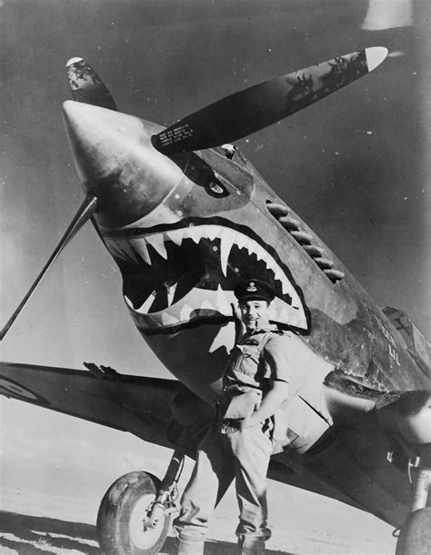 The Origins of Shark Mouth Nose Art - AirCorps Art