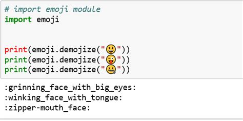 Programa Python para imprimir Emojis – Acervo Lima