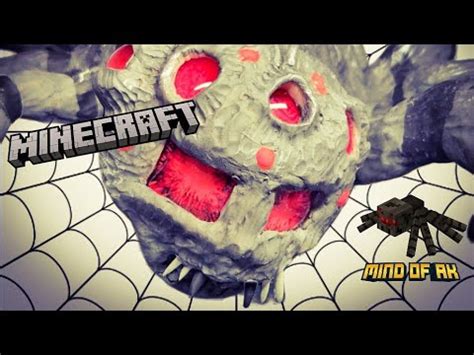 I sculpt a "Realistic" Minecraft Spider because reasons. - YouTube