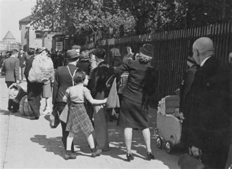 A school photo of Anne Frank at the 6th Montessori School in Amsterdam, which she attends from ...