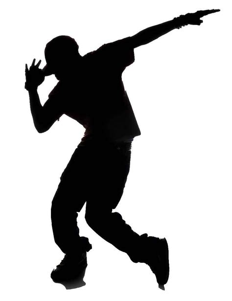 Crayon art silhouette | Dance silhouette, Hip hop dancer, Dancing clipart