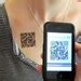 Custom QR Code Temporary Tattoos