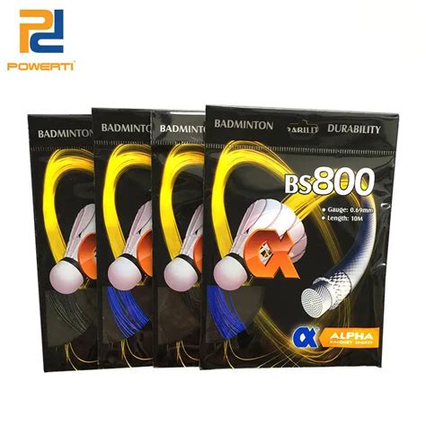 POWERTI 10pcs/lot Badminton Racket String Flexible Badminton Racket ...