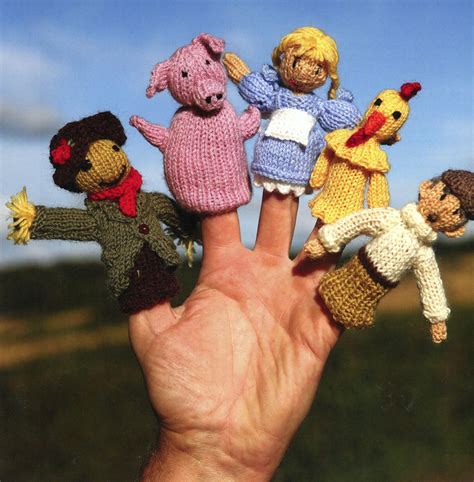 Knitted Finger Puppets — Frugal Knitting Haus