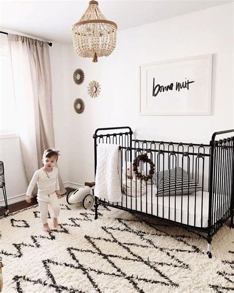 30 serene iron crib design ideas for your cute baby #room #bedroom #everything ... | Black crib ...