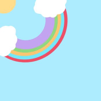 Rainbow Border Background - Rainbow Border Background Image