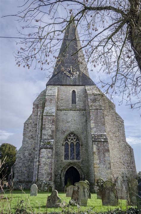 All Saints Church, Woodchurch, Kent Stock Image - Image of religion, spire: 65992547